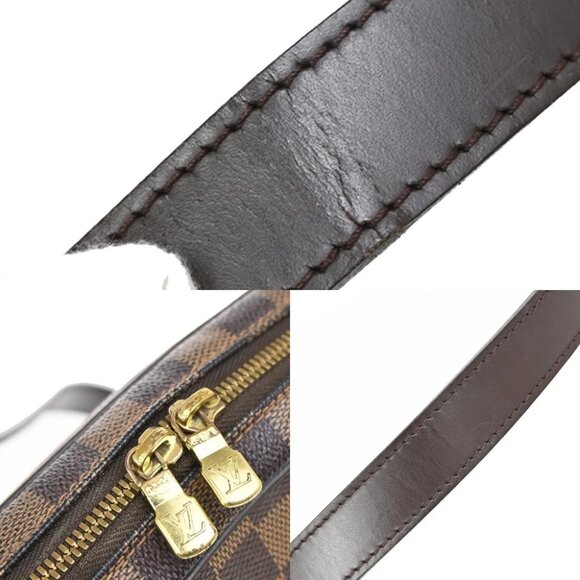 LOUIS VUITTON Ipanema GM Shoulder Bag Damier Ebene Leather Brown N51292 74KB213 - Picture 8 of 14